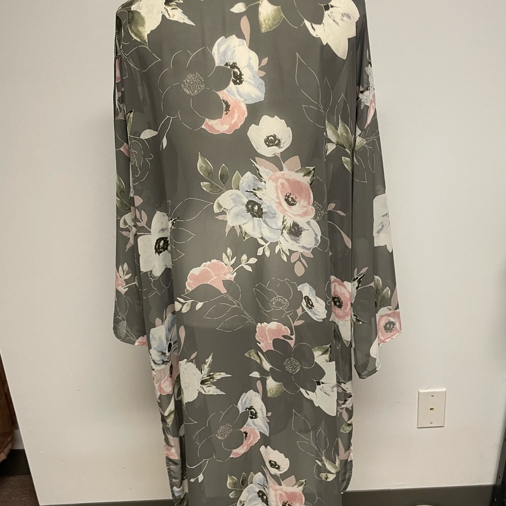 Sheer cover up for dress, bathing suit or intimate wear 2X